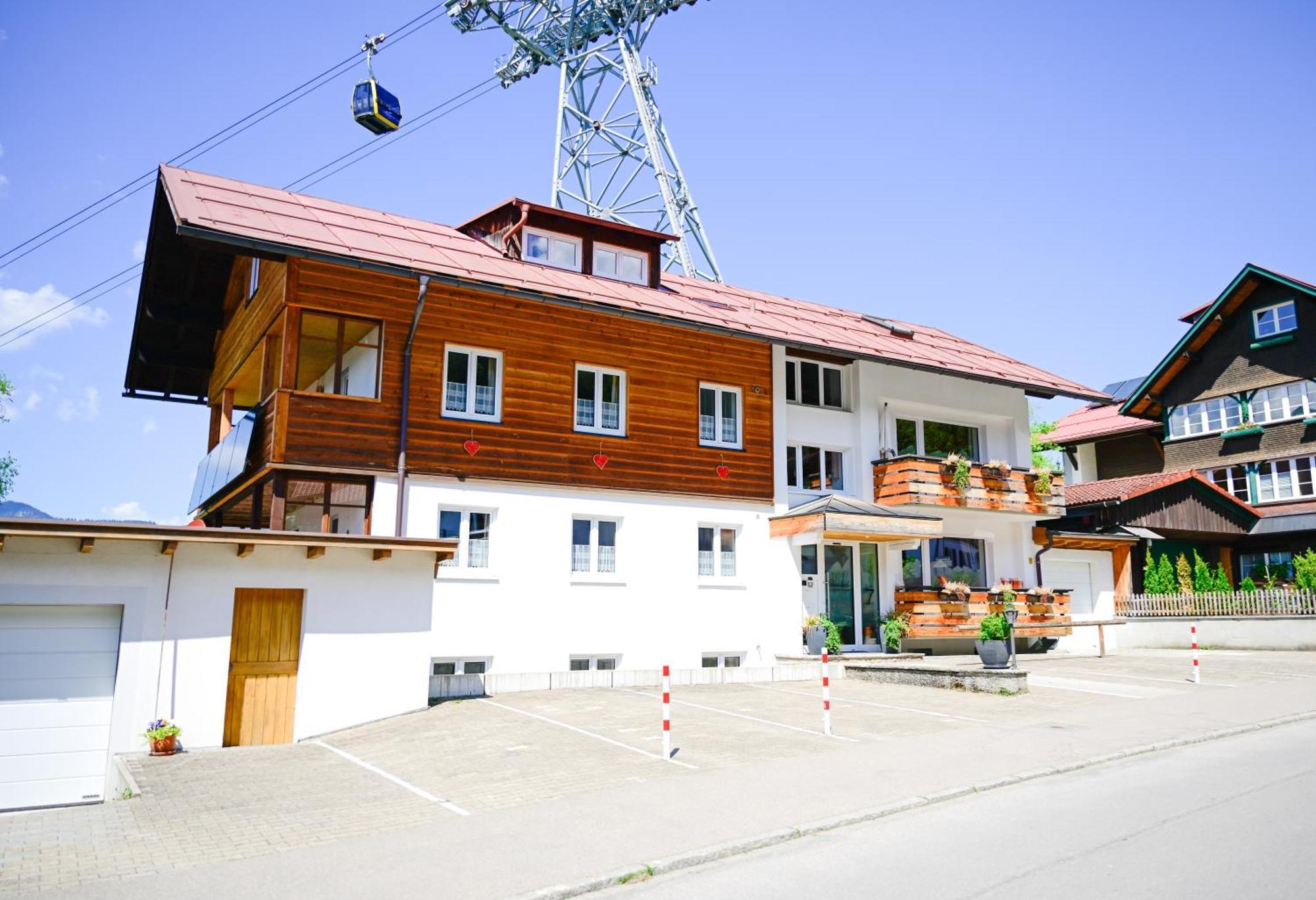 Faltenbach Ferienwohnungen In Oberstdorf Dış mekan fotoğraf