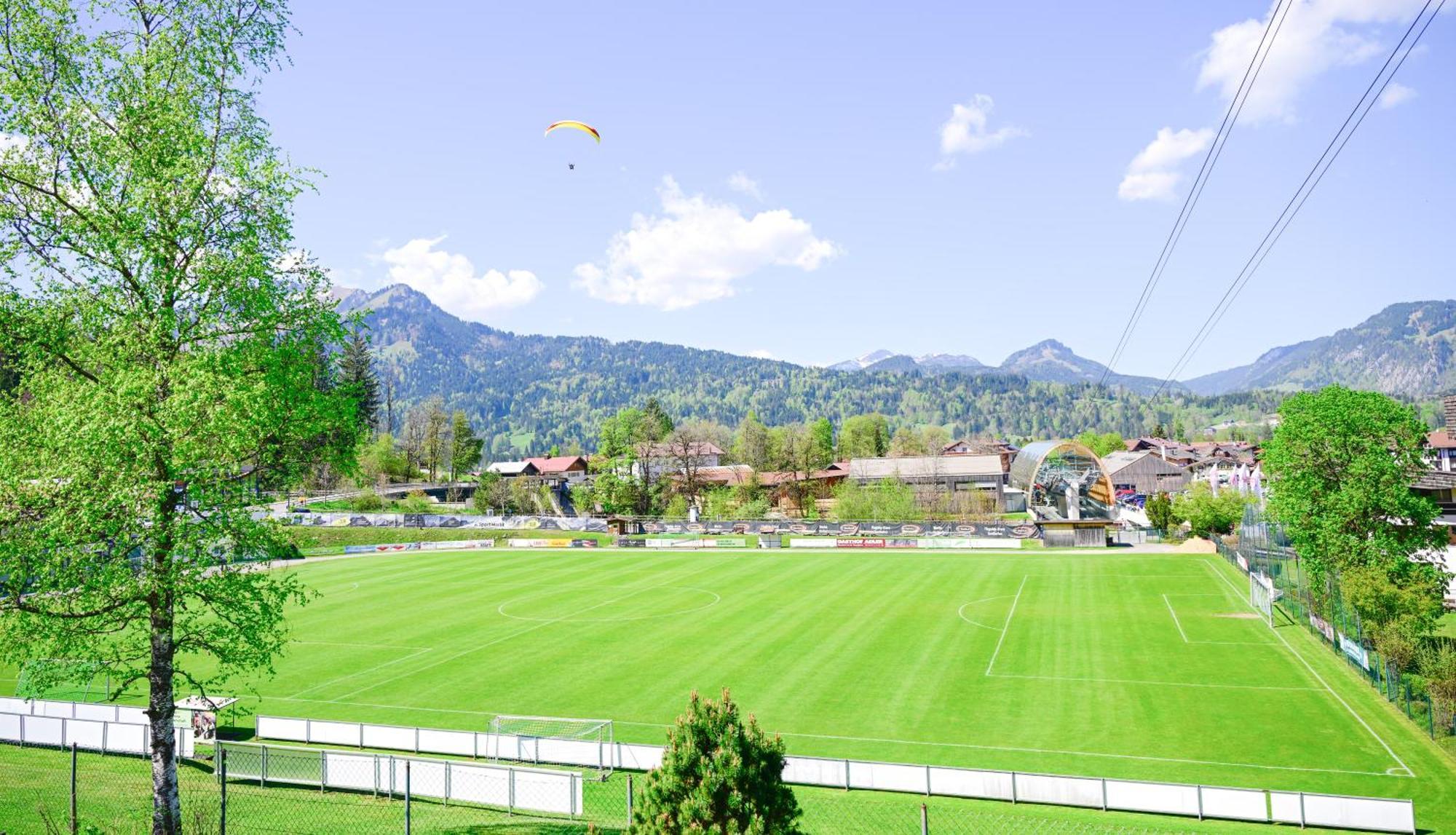 Faltenbach Ferienwohnungen In Oberstdorf Dış mekan fotoğraf
